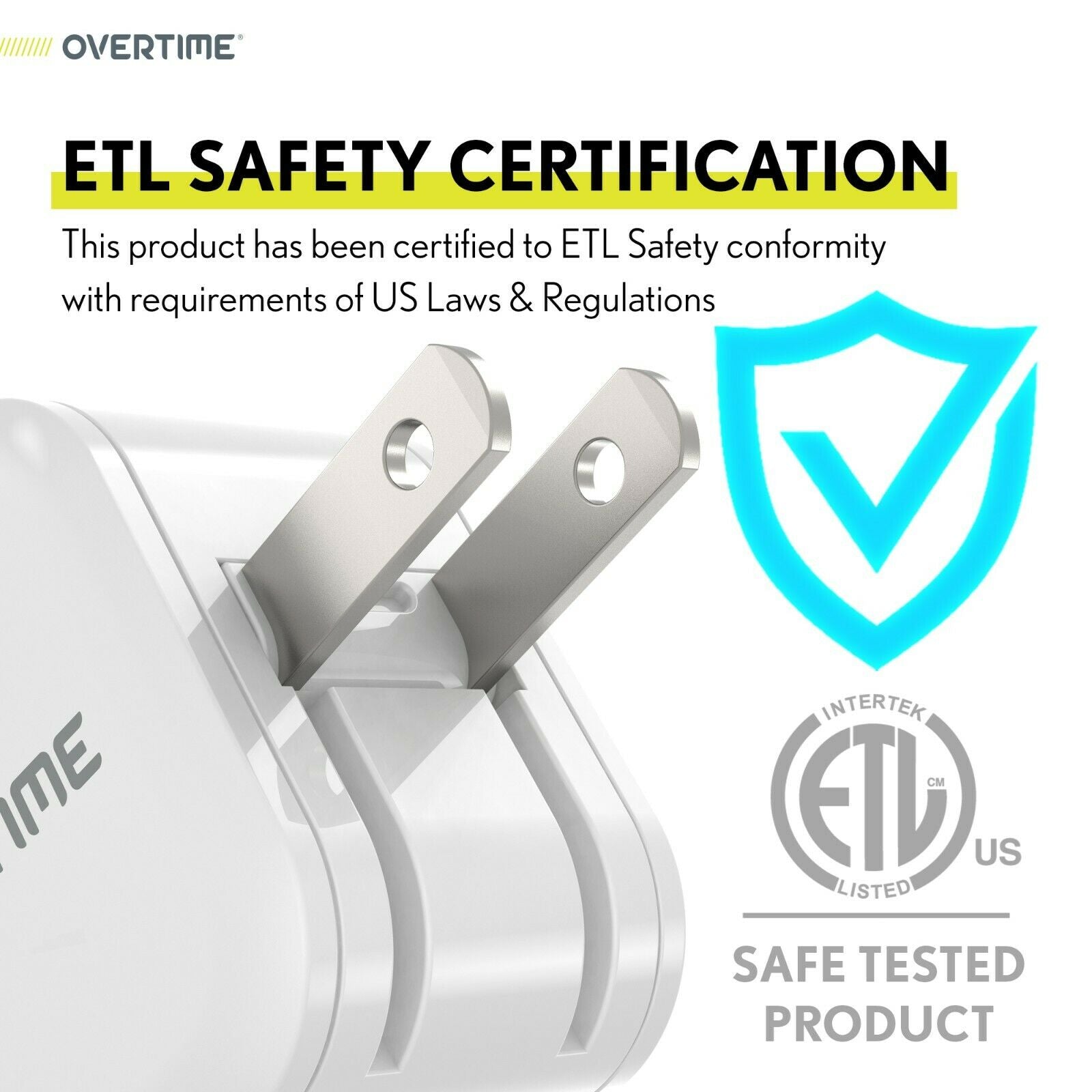 USB C Charger, Overtime 20W iPhone Fast Charger for iPhone and Android PD 3.0 Charging Station - Tophatter Daily Deals