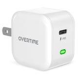 USB C Charger, Overtime 20W iPhone Fast Charger for iPhone and Android PD 3.0 Charging Station - Tophatter Daily Deals