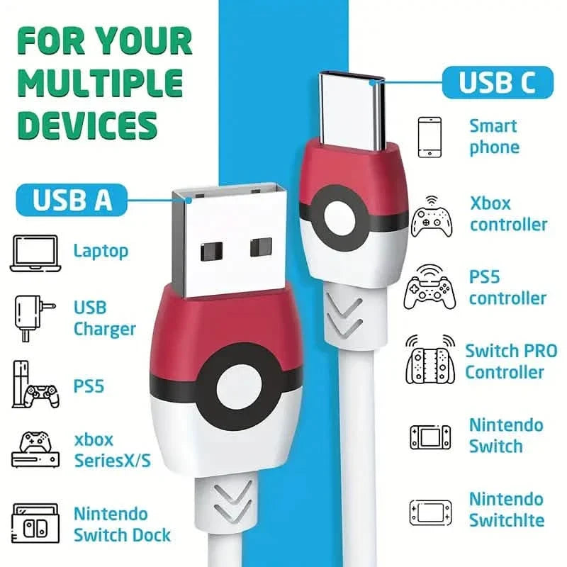 USB C Charging Cable For Nintendo Switch Video Games & Consoles - Tophatter Daily Deals