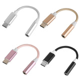 USB-C Type C Adapter Port to 3 .5mm Aux Audio Jack Mobile Accessories - Tophatter Daily Deals