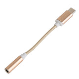 USB-C Type C Adapter Port to 3 .5mm Aux Audio Jack Mobile Accessories - Tophatter Daily Deals