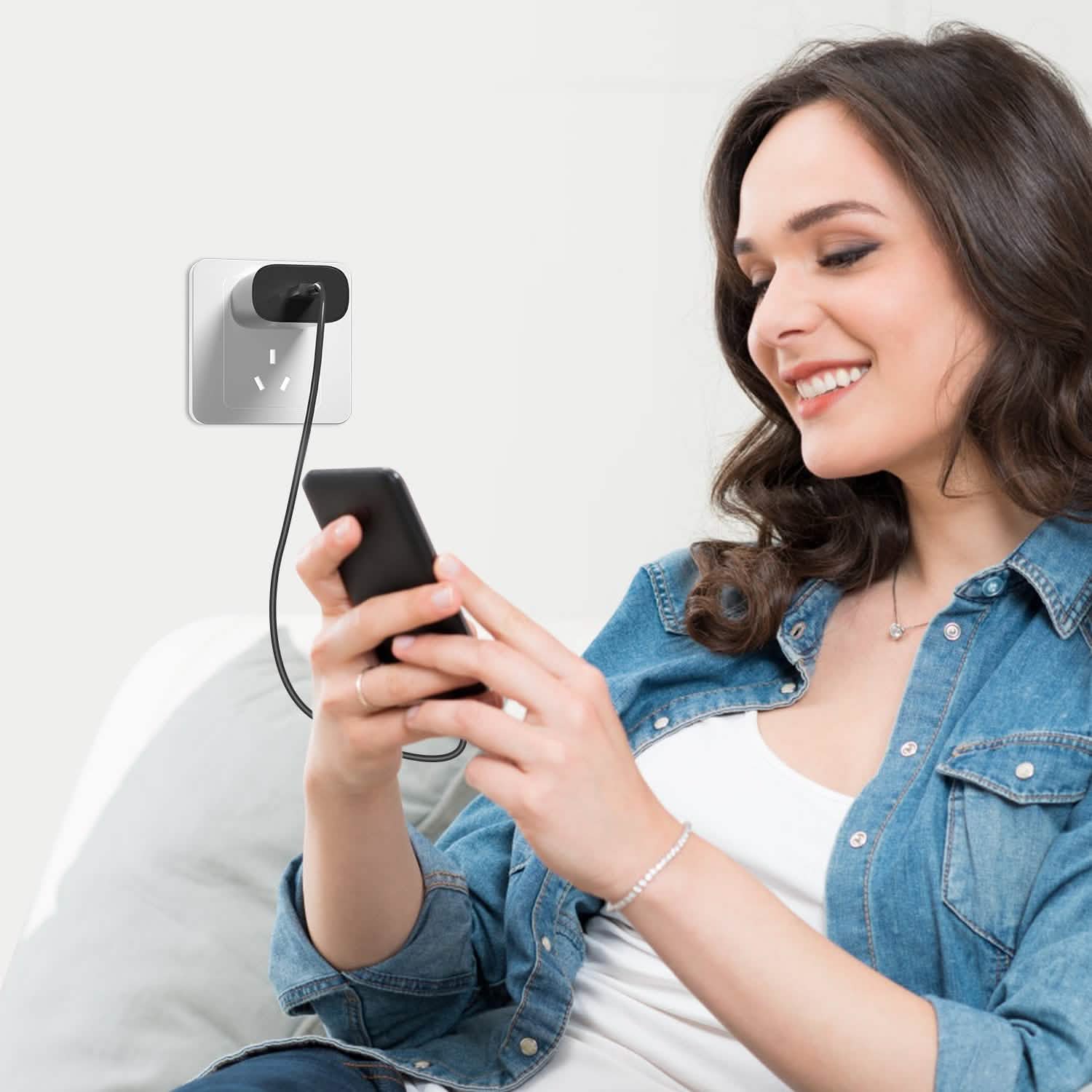 USB C Wall Charger 25W PD3.0 Mobile Accessories - Tophatter Daily Deals