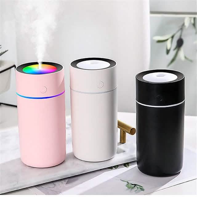USB Colorful Aromatherapy Humidifier Health & Wellness - Tophatter Daily Deals