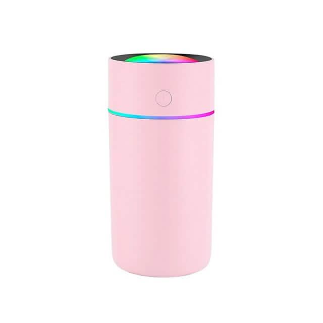 USB Colorful Aromatherapy Humidifier Pink Health & Wellness - Tophatter Daily Deals