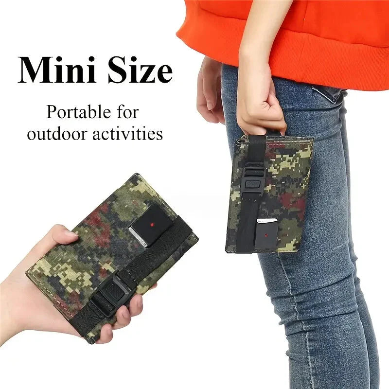 USB Foldable Solar Panel Power Bank - Tophatter Daily Deals