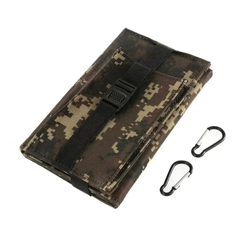 USB Foldable Solar Panel Power Bank - Tophatter Daily Deals