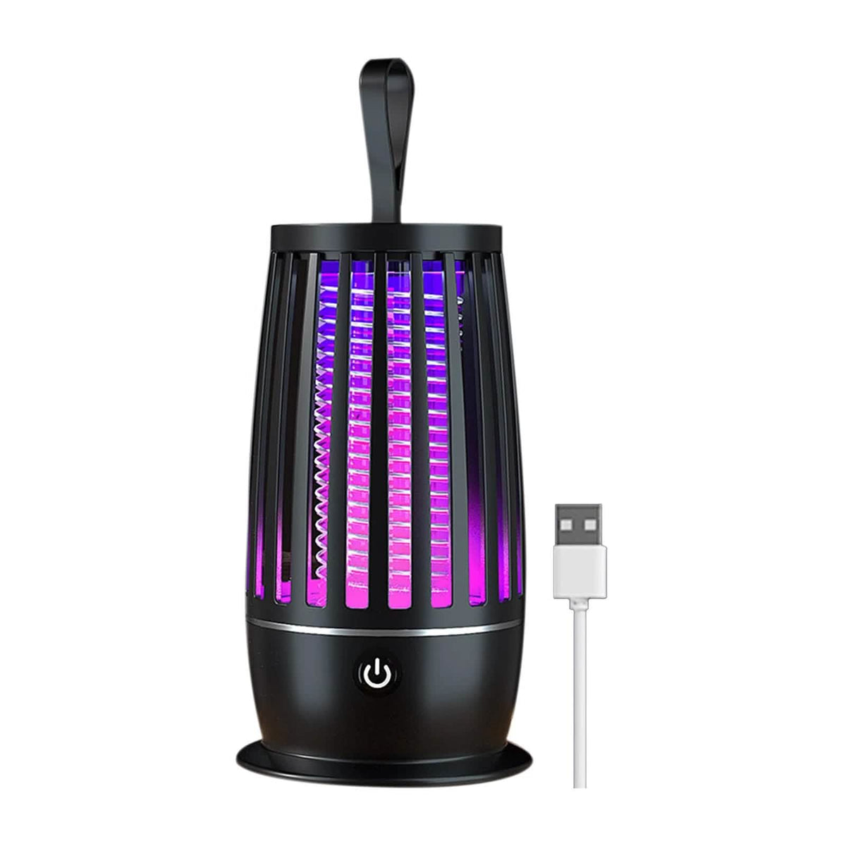 USB Mosquito Killer with Warm White Night Light Black Pest Control - Tophatter Daily Deals