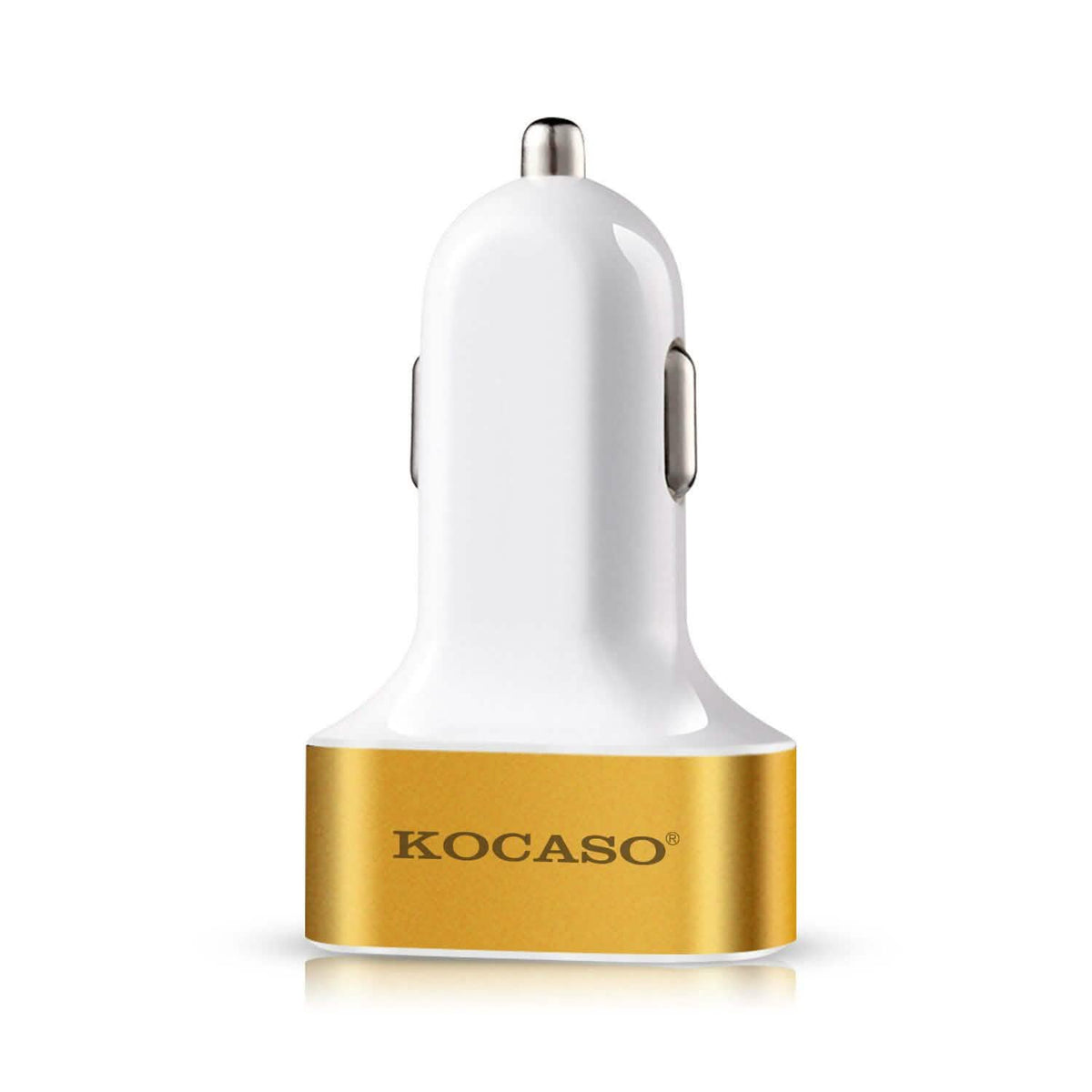USB Port Cigarette Lighter Charger 30W 5.5A Gold Automotive - Tophatter Daily Deals