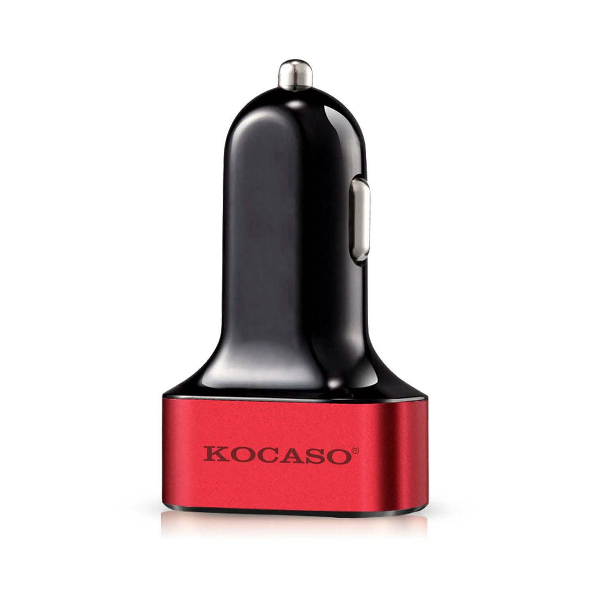 USB Port Cigarette Lighter Charger 30W 5.5A Red Automotive - Tophatter Daily Deals