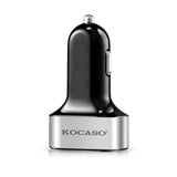 USB Port Cigarette Lighter Charger 30W 5.5A Silver Automotive - Tophatter Daily Deals