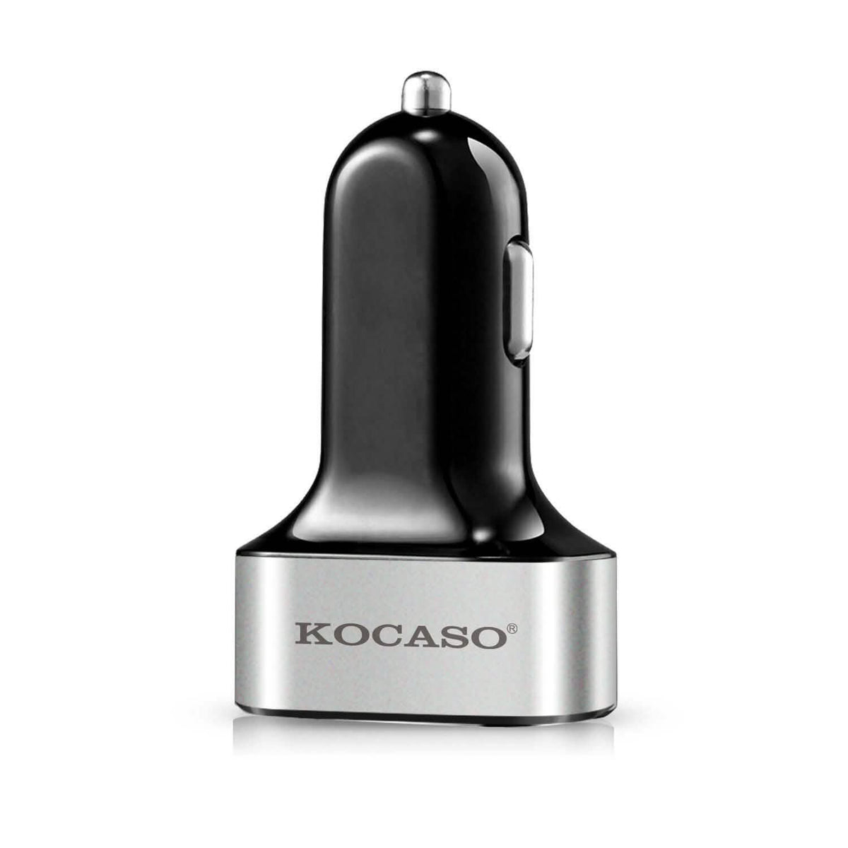 USB Port Cigarette Lighter Charger 30W 5.5A Silver Automotive - Tophatter Daily Deals