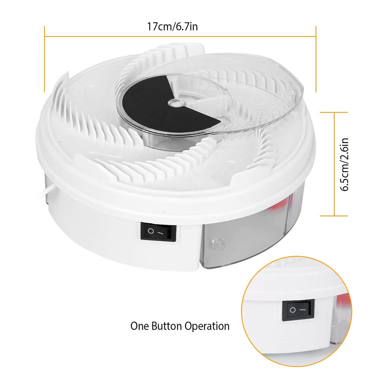 USB powered Electric Fly Trap Automatic Flycatcher Pest Control - Tophatter Daily Deals