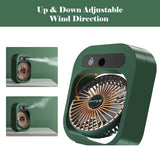 USB Rechargeable Desktop Spray Fan Household Appliances - Tophatter Daily Deals