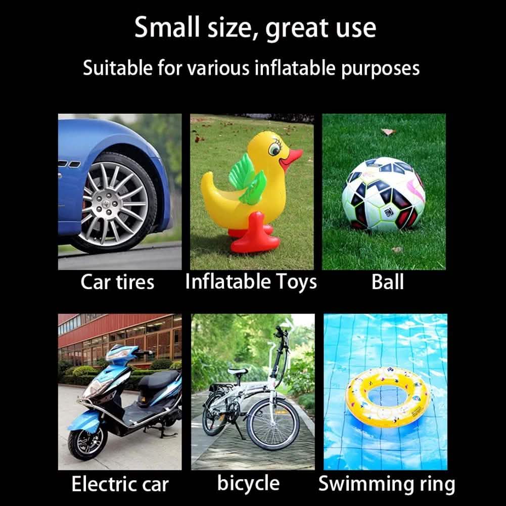 USB Rechargeable Intelligent Air Pump Car Portable Automotive - Tophatter Daily Deals