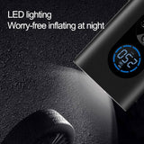 USB Rechargeable Intelligent Air Pump Car Portable Automotive - Tophatter Daily Deals