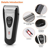 USB Rechargeable Men Electric Shaver Men's Grooming - Tophatter Daily Deals