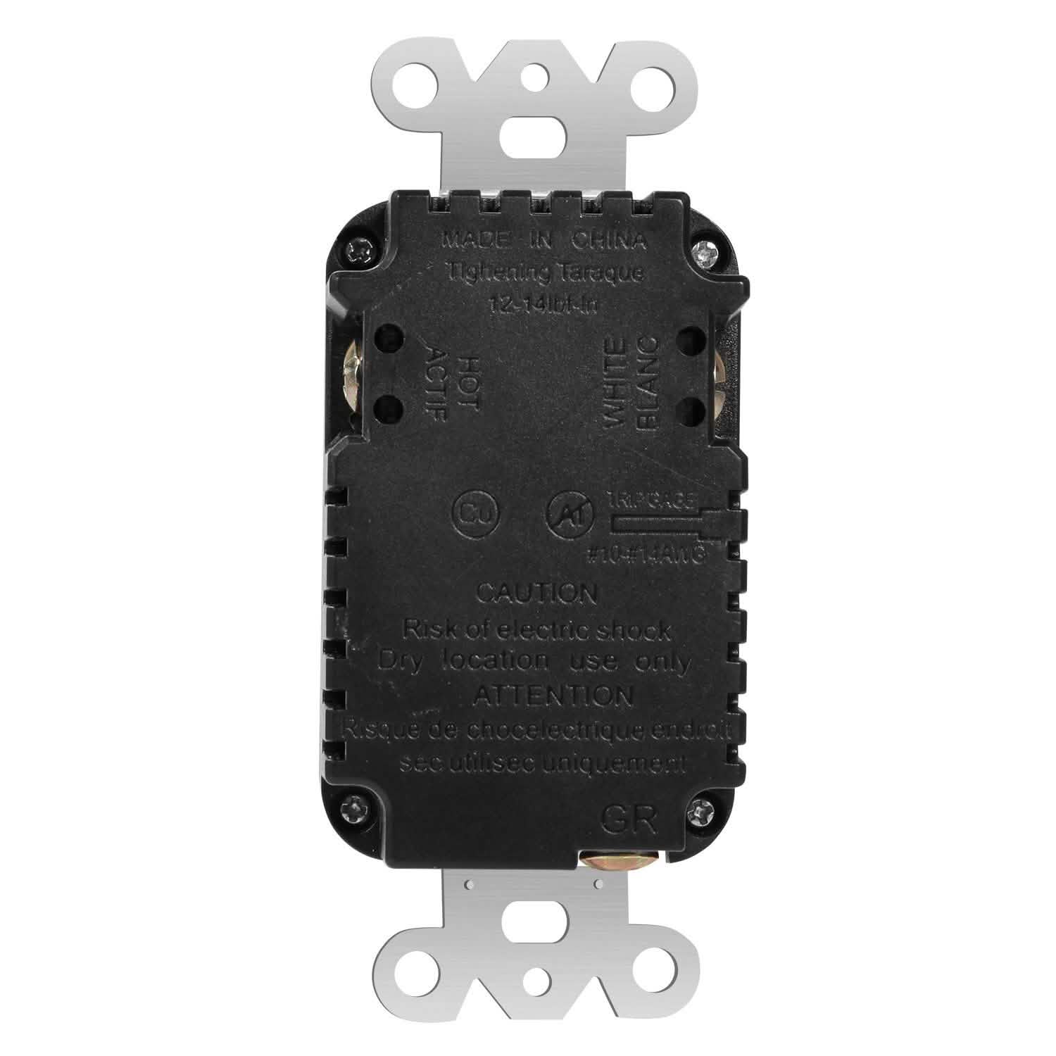 USB Wall Outlet Dual 2.4A USB Wall Charger Batteries & Power Accessories - Tophatter Daily Deals