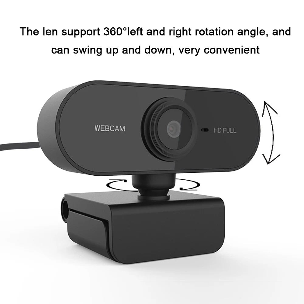 USB2.0 1080P FHD Webcam Webcam - Tophatter Daily Deals