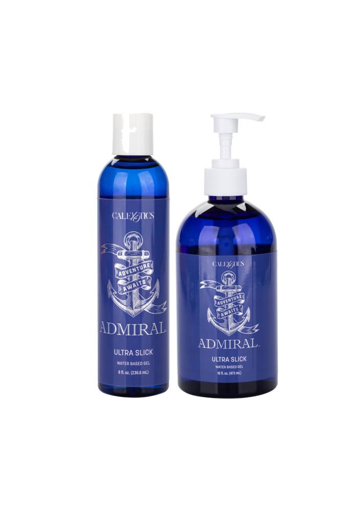 Cal Exotics - Admiral - Ultra Slick Water Based Gel - Assorted Sizes Liquid - Tophatter Daily Deals