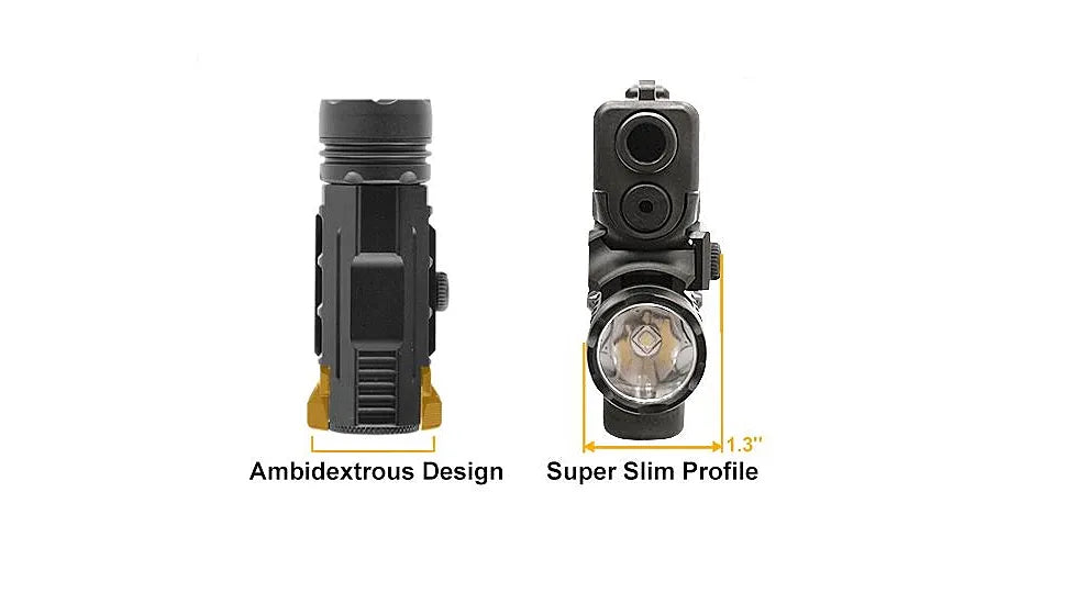 UTG GEN2 400 LUMEN FLASHLIGHT - LT-ELP123R-A - Tophatter's Army Deals FLASHLIGHTS - Tophatter Daily Deals