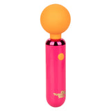 Naughty Bits Home Cumming Queen Vibrating Wand Pink and Orange Silicone Personal Massager > Sex Toys > Mini Massagers - Tophatter Daily Deals