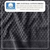 Cotton Diamond Waffle Weave Bath Towel Set - Grayson Collection Bath - Tophatter Daily Deals