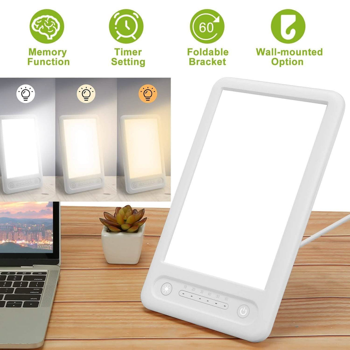 UV-Free LED Light Therapy Lamp Health & Wellness - Tophatter Daily Deals