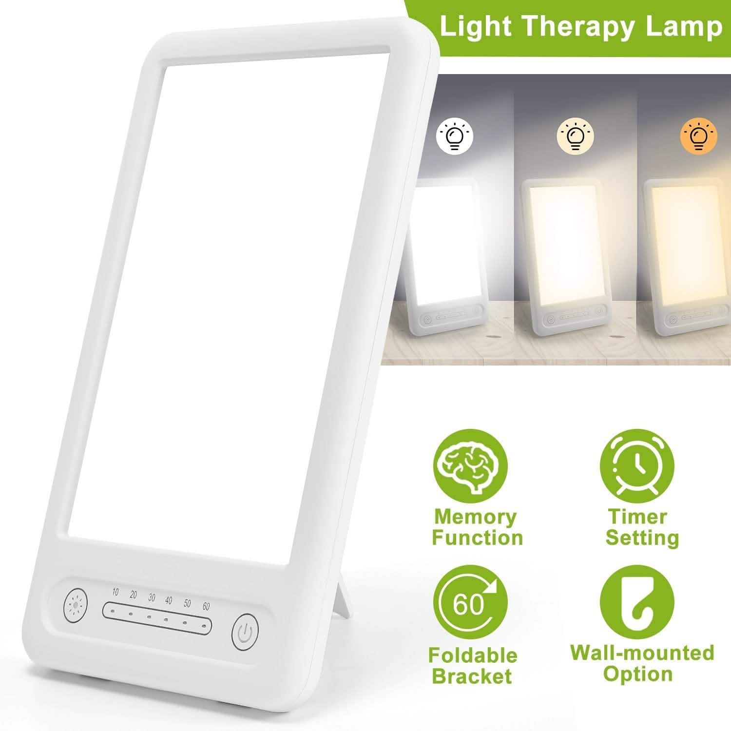 UV-Free LED Light Therapy Lamp Health & Wellness - Tophatter Daily Deals