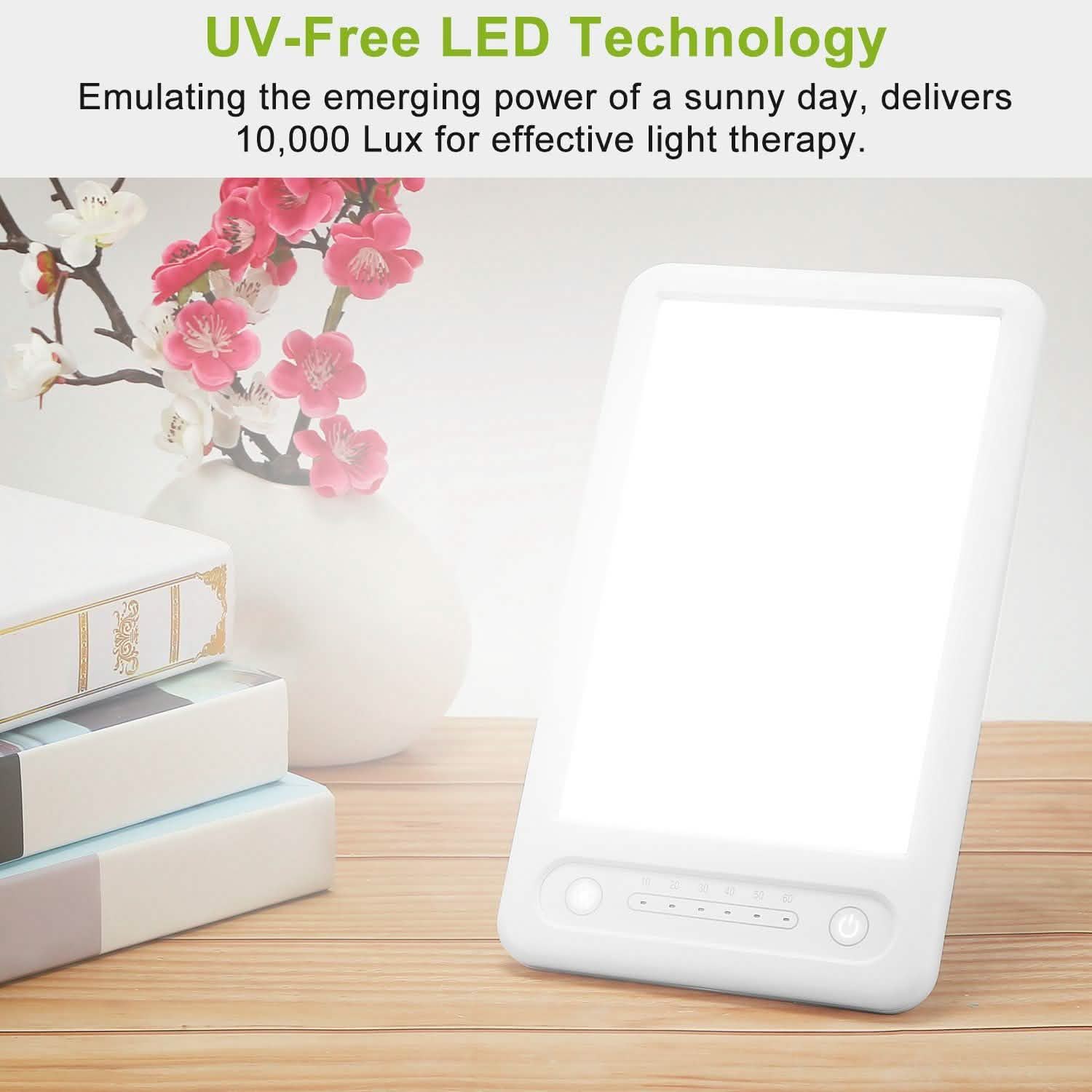 UV-Free LED Light Therapy Lamp Health & Wellness - Tophatter Daily Deals