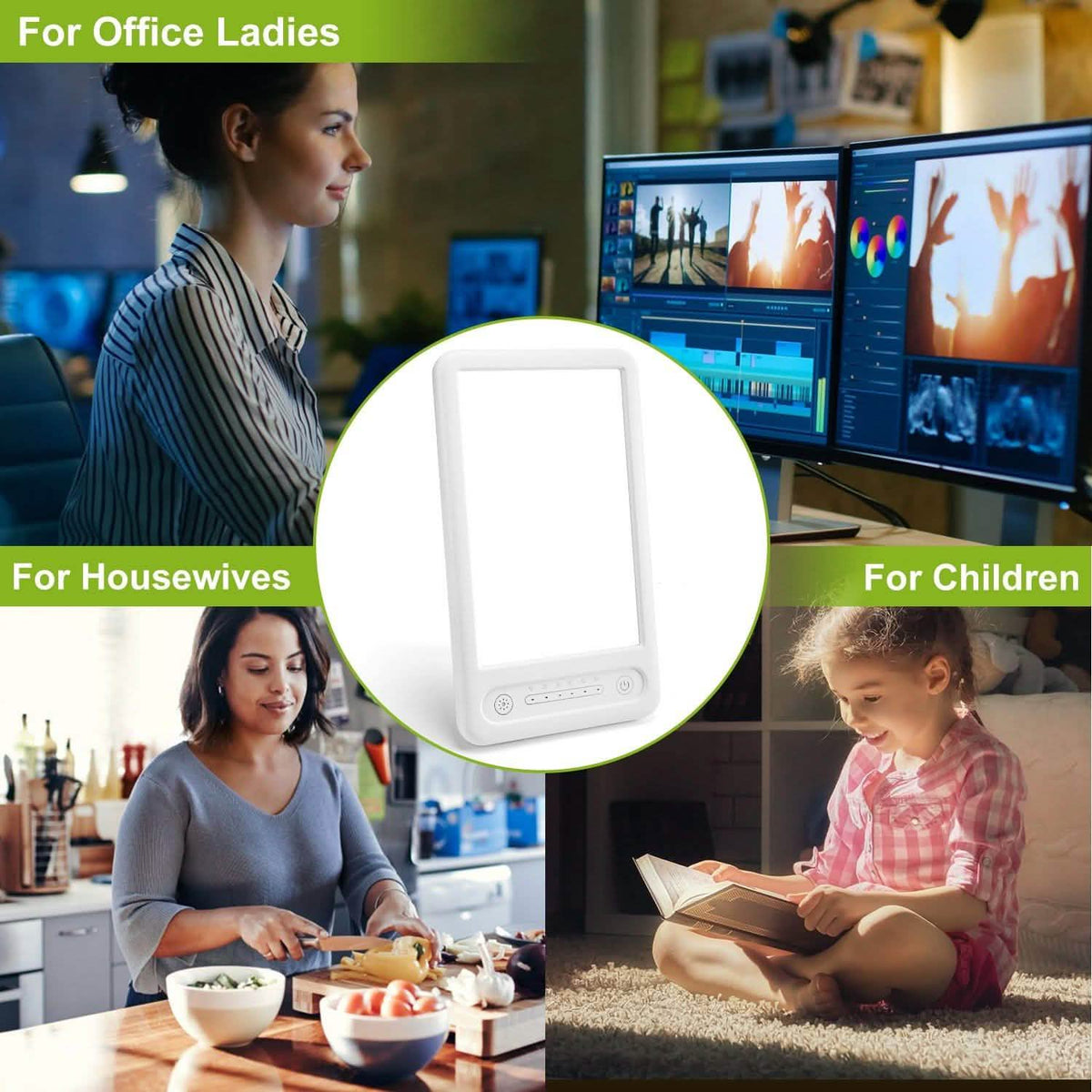 UV-Free LED Light Therapy Lamp Health & Wellness - Tophatter Daily Deals