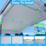UV Protection Sunshade Roof Fit for Tesla Model Y 2020-2024 Automotive - Tophatter Daily Deals