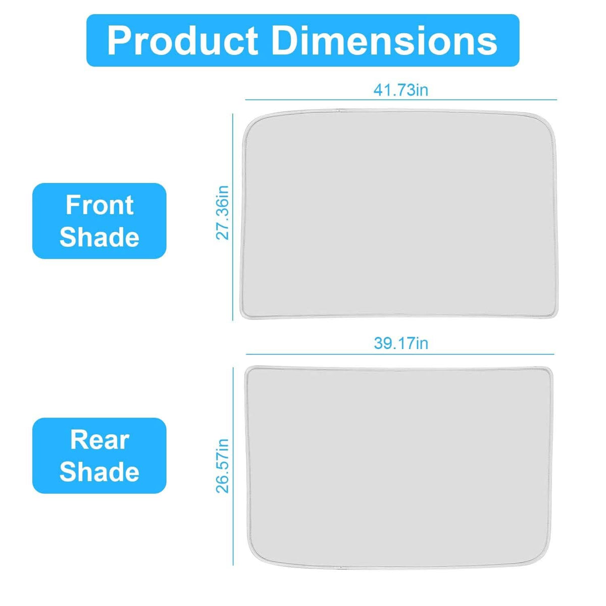 UV Protection Sunshade Roof Fit for Tesla Model Y 2020-2024 Automotive - Tophatter Daily Deals