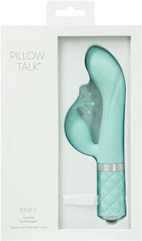 Pillow Talk Kinky – Rechargeable Dual Motor Clitoral and G-Spot Vibrator > Vibrators > Ladies > Rabbit - Tophatter Daily Deals