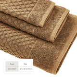 Cotton Diamond Waffle Weave Bath Towel Set - Grayson Collection Bath - Tophatter Daily Deals