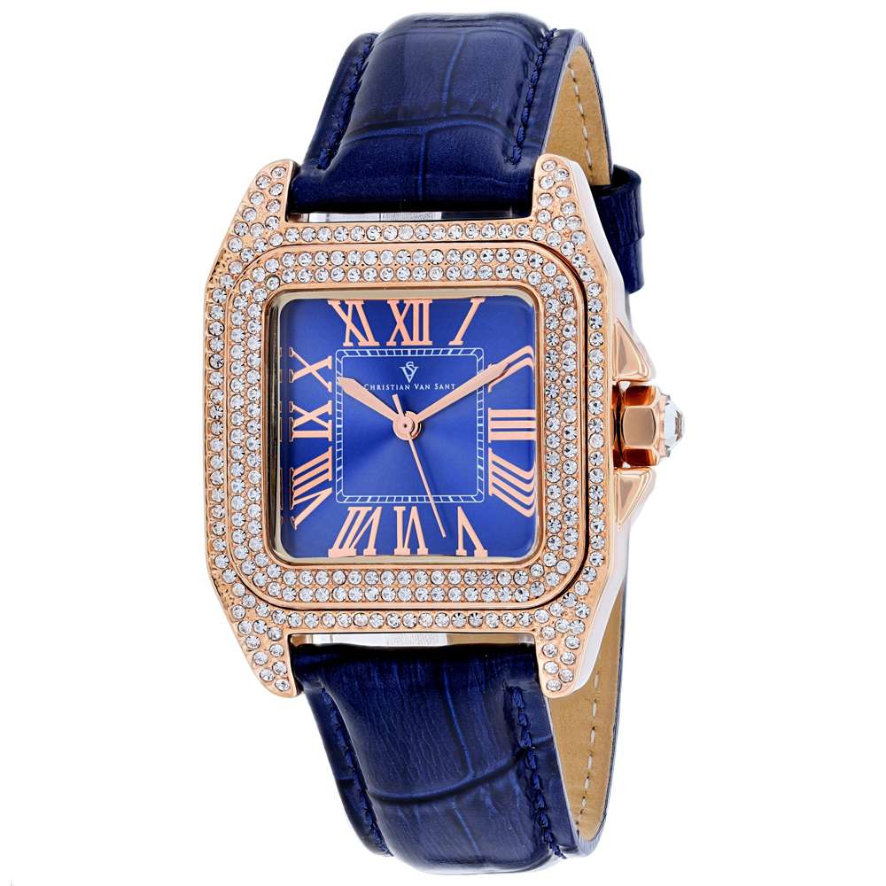 Christian Van Sant Women's Radieuse // CV4427 Blue Watches - Tophatter Daily Deals