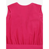 V-Neck Sleeveless Straight Summer Jumpsuit Women's Dresses - Tophatter Daily Deals