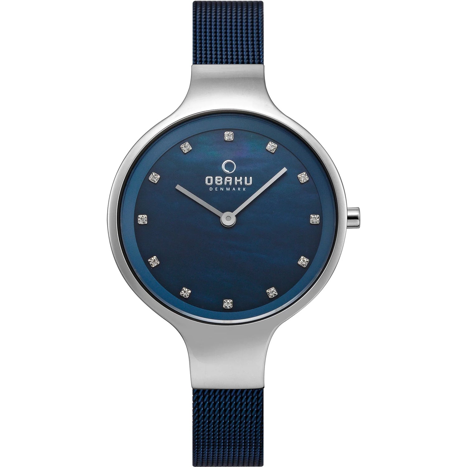Obaku Women's Classic Blue Dial Watch - V173LXCLML Blue Watches - Tophatter Daily Deals