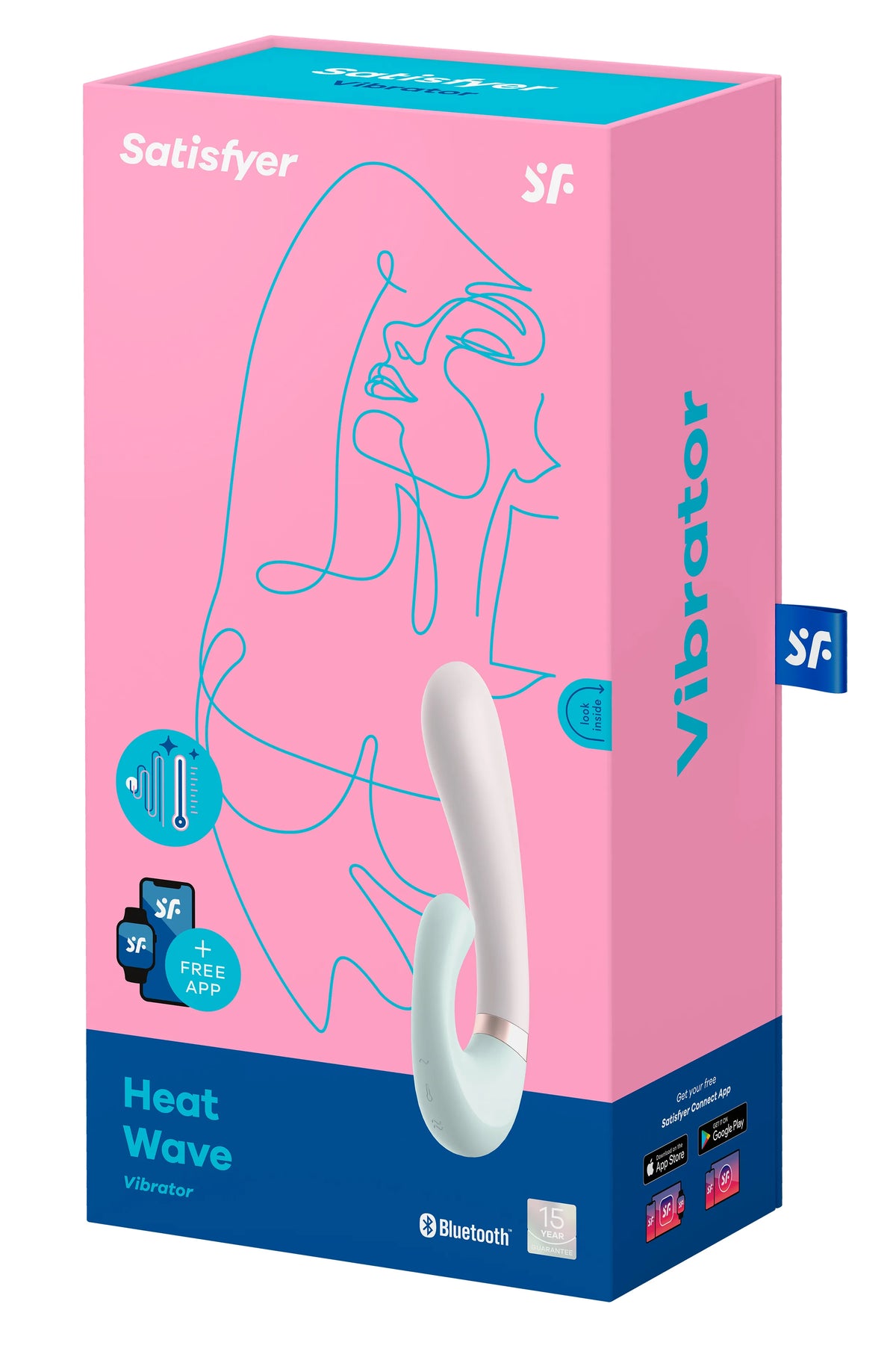 Satisfyer Heat Wave – App-Controlled Warming G-Spot and Clitoral Vibrator > Sex Toys For Ladies > G-Spot Vibrators - Tophatter Daily Deals
