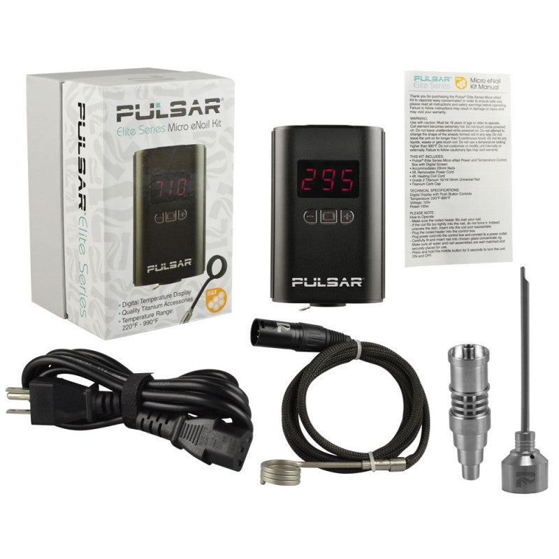 Tophatter's Inc. Elite Series | Micro eNail Kit w/ Carb Cap eNails - Tophatter Daily Deals