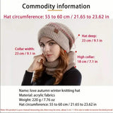 2-Piece Set: Ribbed Knit Beanie and Neck Scarf Hats - Tophatter Daily Deals