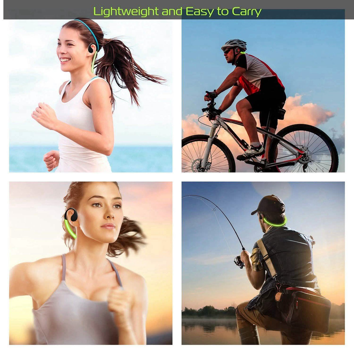 V4.1 Neckband Wireless Sports Headset Wireless Headset - Tophatter Daily Deals