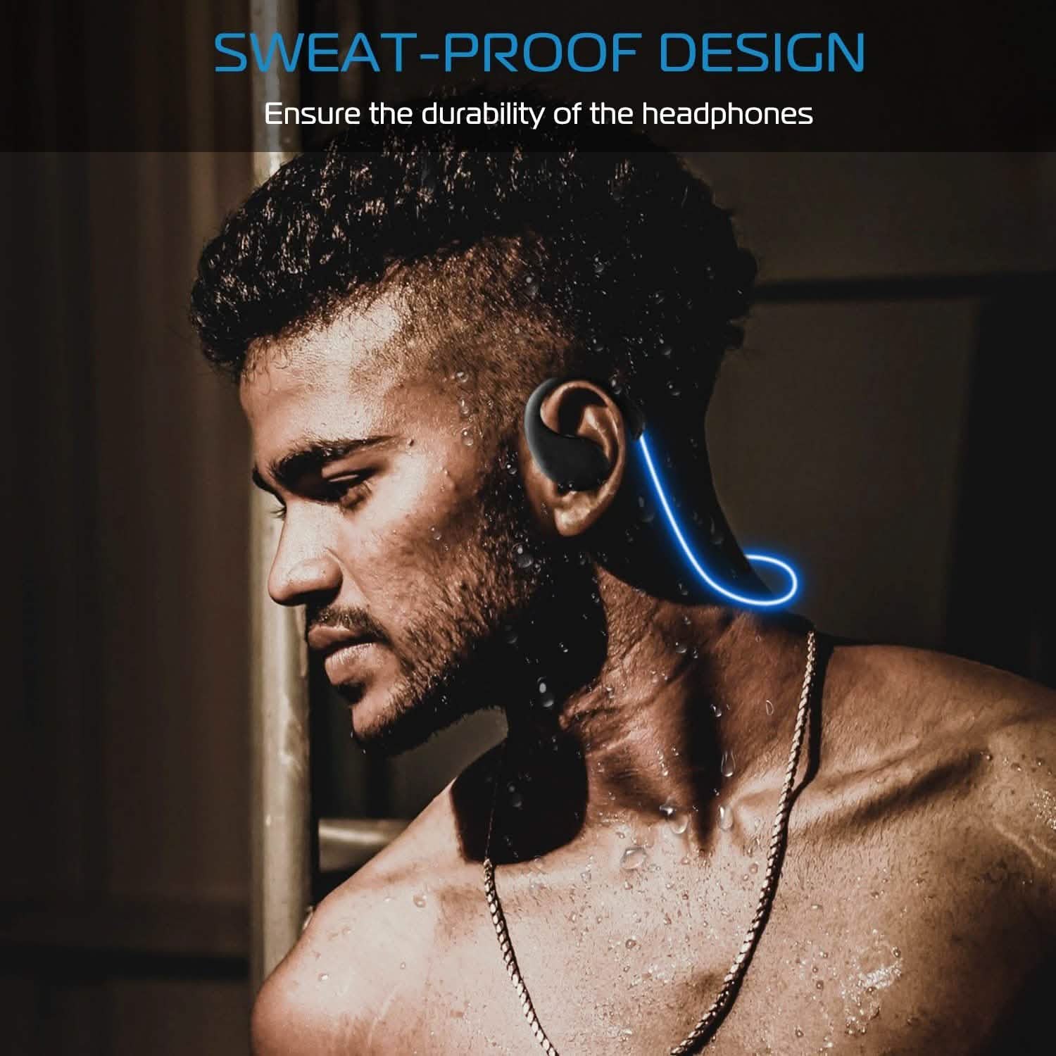 V4.1 Neckband Wireless Sports Headset Headphones - Tophatter Daily Deals
