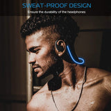 V4.1 Neckband Wireless Sports Headset Wireless Headset - Tophatter Daily Deals