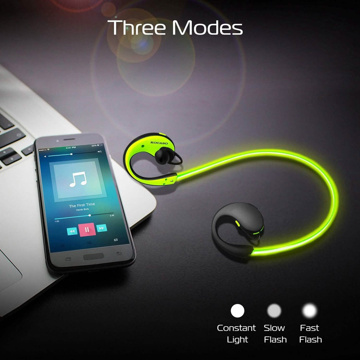 V4.1 Neckband Wireless Sports Headset Wireless Headset - Tophatter Daily Deals