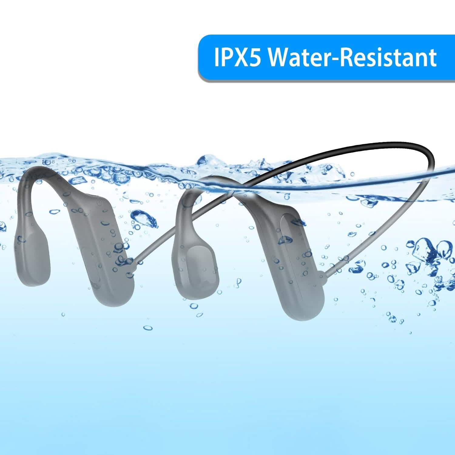 V5.1 Wireless Bone Conduction Headphone Headphones - Tophatter Daily Deals