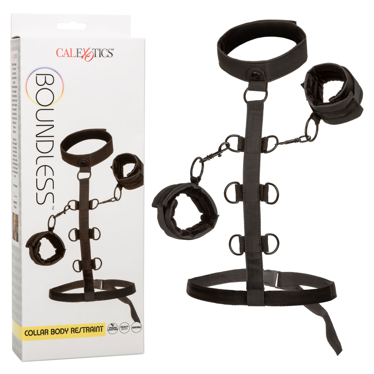Boundless Collar Body Restraint – Adjustable Body Restraint > Bondage Gear > Restraints - Tophatter Daily Deals
