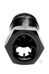 Master Series Detained Restrictive Chastity Cage (Black) – Rubber Chastity Device with Nubs > Bondage Gear > Male Chastity - Tophatter Daily Deals