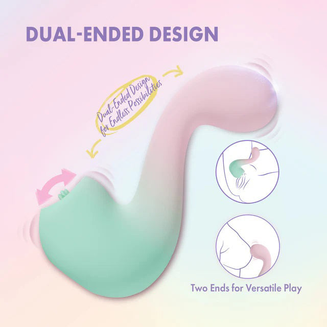 Melody Dual-Ended Vibrator for Clitoral and Tongue Stimulation > Sex Toys For Ladies > Clitoral Vibrators and Stimulators - Tophatter Daily Deals