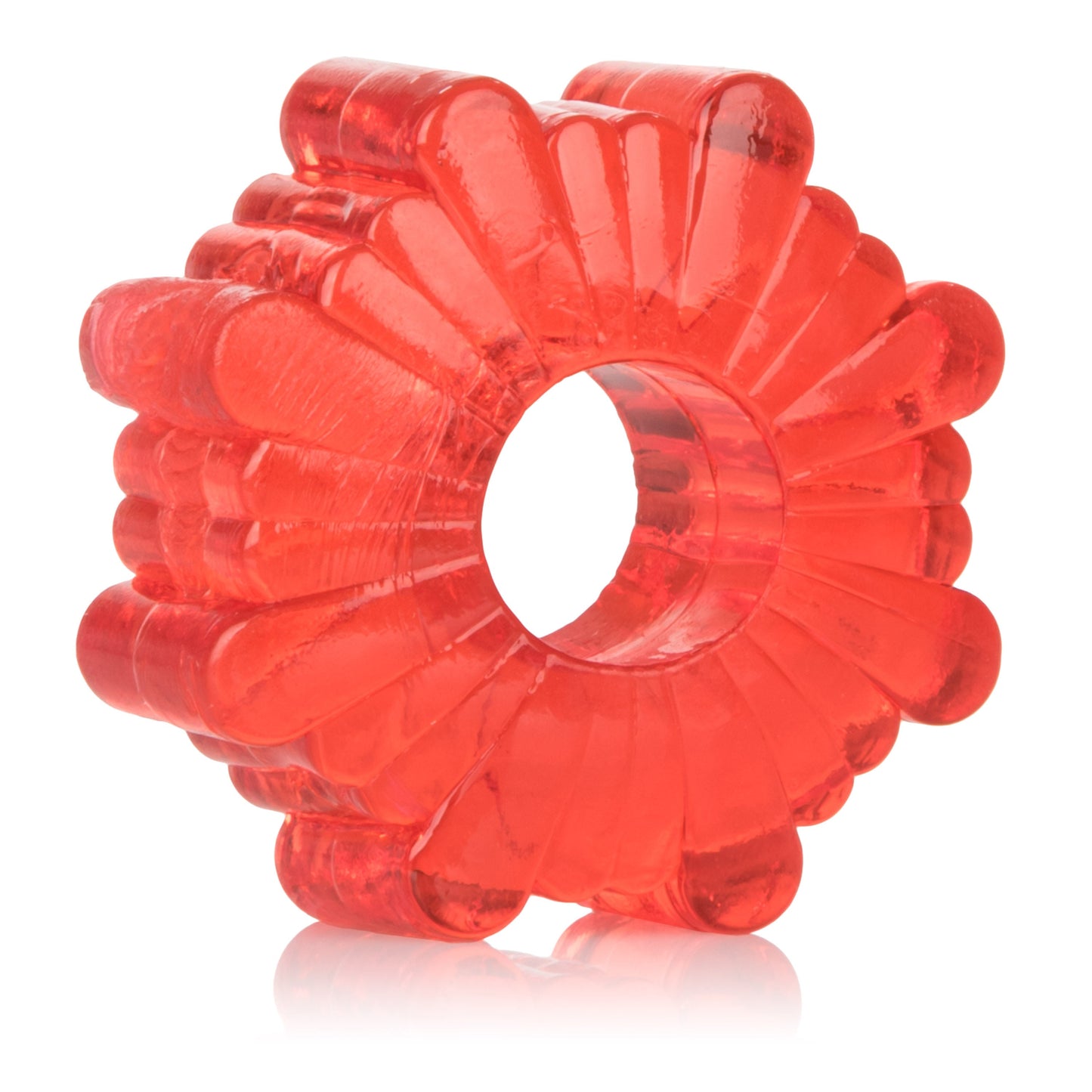 Basic Essentials Super Stretchy TPR Enhancer Sleeves – Set of Four Sleeve Enhancers > Cock Ring > Sets - Tophatter Daily Deals