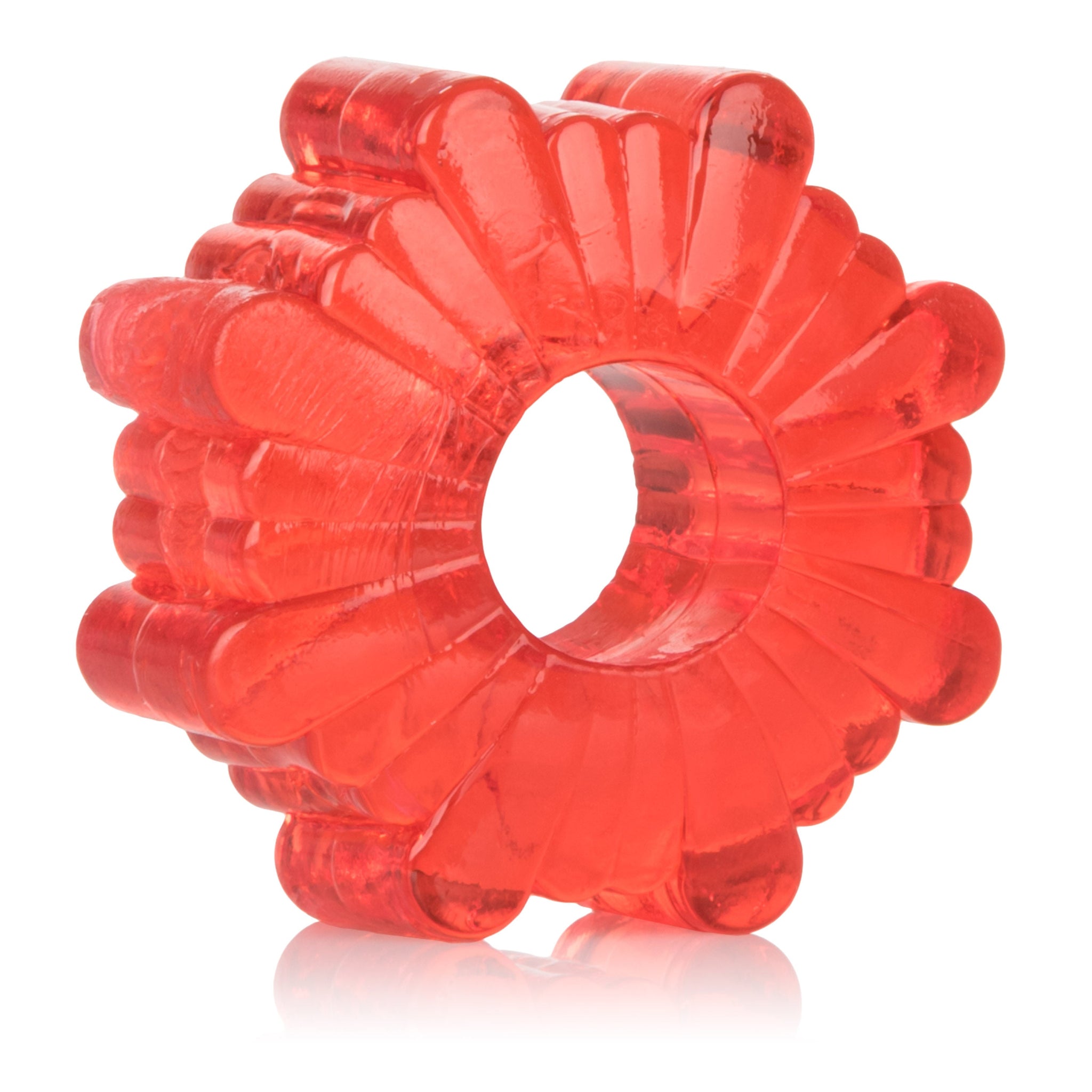 Basic Essentials Super Stretchy TPR Enhancer Sleeves – Set of Four Sleeve Enhancers > Cock Ring > Sets - Tophatter Daily Deals